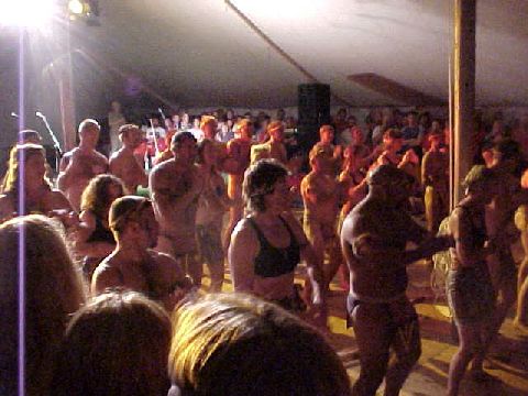 Dancing and yelling in ancient Maori tongue... what a way to spend a Friday night with Kaye!